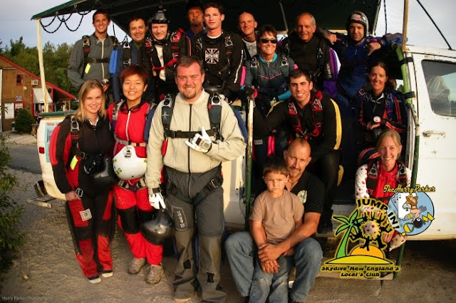 Harry Parker, Skydive New England, Club Jump IN