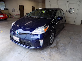 Normal colored Prius after repainting at Almost Everything Auto Body