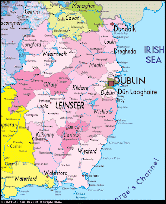 Ulster Map Regional City