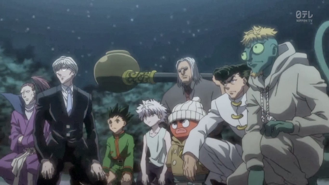 TIDAK ADA KATA TERLAMBAT UNTUK BELAJAR: hunter x hunter 