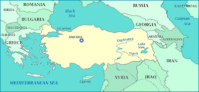mapa malé asie Vztahy Turecka a Arménie: Politická mapa Malé Asie a Kavkazu mapa malé asie