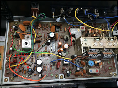 Pioneer SX-780_Tuner board_Transistors Q7 and Q8