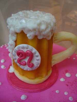 21st Birthday Cake Ideas on The Mug Is Candy Clay That Was Airbrushed And Piped On Top With Royal