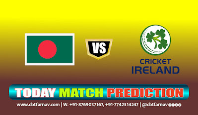 Ban vs Ire 1st T20 Match Prediction 100% Sure