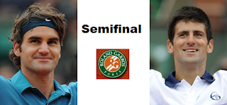 Imagen Semifinal Federer vs Djokovic