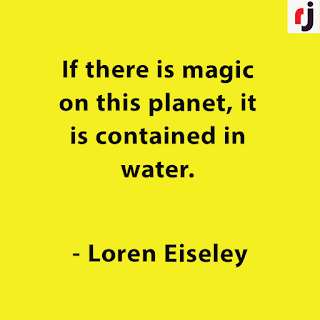 If there is magic on this planet, it is contained in water | Loren Eiseley