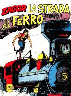 Zenith Gigante [Epoca 2] 133 - Zagor Gigante 82 [La strada di ferro] - Aprile 1972 | ISSN 1122-5343 | CBR 215 dpi | Mensile | Fumetti | Universo Bonelli | Western | Fantasy | Fantascienza | Fumetti | Universo Bonelli | Western | Fantasy | Fantascienza
Milioni di volte, ai venditori di fumetti è stata posta la seguente domanda.
Ma come mai Zagor inizia dal n. 51?
E la risposta era sempre quella....
Perchè la testata Zenith (che dal n. 51 in poi raccoglie solo Zagor) era una testata ombrello dove lanciare nuovi personaggi o dare nuova linfa a quelli vecchi.
Ecco quidi dagli introvabili primi 51 numeri all'ultimo numero di Zagor la Collana Zenit Gigante II Serie.
Gli albi furono prodotti dalla casa editrice Araldo (ora SBE) tra il 1960 ed il 1965. I primi 24 fumetti non portano data.
La serie era bimestrale per poi diventare mensile a partire dal n.27.
Le copertine erano illustrate da Franco Bignotti.
Zagor è un personaggio dei fumetti ideato nel 1961 da Sergio Bonelli con lo pseudonimo di Guido Nolitta e dalle matite di Gallieno Ferri.
Tuttora edito dopo oltre 50 anni, il personaggio costituisce uno dei più originali e celebri tarzanidi italiani. Le sue storie si caratterizzano per la varietà degli spunti, dei temi, dei personaggi e delle situazioni, con una notevole commistione di generi, dal western al fantasy alla fantascienza. Creduto un essere soprannaturale dagli indiani, che lo chiamano Spirito con la Scure, Zagor abita con l'amico Cico nell'immaginaria foresta di Darkwood nel selvaggio West degli Stati Uniti ottocenteschi.
Il vero nome di Zagor è Patrick Wilding. Suo padre, Mike Wilding, è stato un ex ufficiale dell'esercito e Zagor lo ha visto morire, insieme alla madre Betty, per mano degli indiani Abenaki. È stato allora raccolto da uno strano vagabondo di nome Nathaniel Fitzgeraldson (detto Wandering Fitzy), che da quel momento gli ha fatto da padre. Ha giurato vendetta per la sorte dei suoi genitori ma, nel vendicarsi, ha scoperto che anche suo padre uccise molti indiani innocenti e per questo fu ucciso dagli Abenaki, guidati dal bianco Salomon Kinsky. Zagor prova un forte risentimento verso il padre, da lui ritenuto un militarista e un massacratore di indiani (n. 400). Un certo chiarimento tra i due si avrà nelle ultime pagine del numero 400 di Zagor corrispondente al 451 Zenith, dal titolo Il ponte dell'arcobaleno e pubblicato a colori come ogni centesimo numero di casa Bonelli.
E questa scoperta gli ha fatto capire che il bene e il male non stanno mai da una parte sola. Per questo si è poi trasformato in Za-gor-te-nay, lo Spirito con la Scure e da allora si schiera sempre con i deboli e gli innocenti, di qualunque colore sia la loro pelle. Per un errore di stampa, nella prima striscia di Zagor, La foresta degli agguati, Zagor dice a Cico che i pellerossa lo chiamano ZA-GOR-TEHAL.
Suo inseparabile compagno è il messicano Cico (il cui nome completo - anche se compaiono varianti infinite - è Don Cico Felipe Cayetano Lopez y Martinez y Gonzales y Rodriguez), grassoccio, basso, perennemente alla ricerca di qualcosa da mettere sotto i denti, un po' tonto, pauroso, ingenuo, e protagonista di siparietti comici, spesso causati dalla sua imperizia. Nonostante questo talvolta le qualità nascoste del personaggio sono in grado di stupire positivamente. A Cico, per alcuni anni, è stato dedicato un albo fuori serie, sempre disegnato da Francesco Gamba (tranne i primi cinque, dal 1979 al 1983, disegnati da Gallieno Ferri) nel quale era elevato al ruolo di protagonista.
Zagor indossa una maglia rossa di fattura indiana che raffigura, sul petto, l'Uccello del Tuono, all'interno di un cerchio giallo. Abita in una capanna nella foresta di Darkwood circondata dalle sabbie mobili e dalla palude. Le sue armi sono anch'esse simbolo della sua imparzialità tra le razze: la pistola, tipica dei bianchi, e una scure indiana che utilizza una pietra arrotondata.