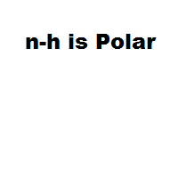 n-h is Polar