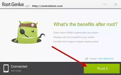 How to root any Android device using Root Genius