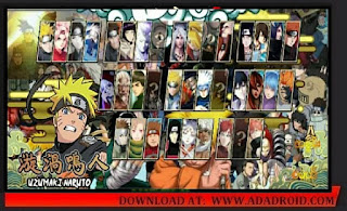 Download Naruto Senki V1.17 Golden Mod