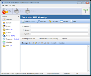 Panduan Lengkap Menggunakan SMSCaster E-Marketer GSM Enterprise v3.6