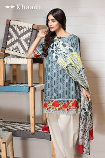 Khaadi Eid 2pieces and 3pieces unstitched dress collection