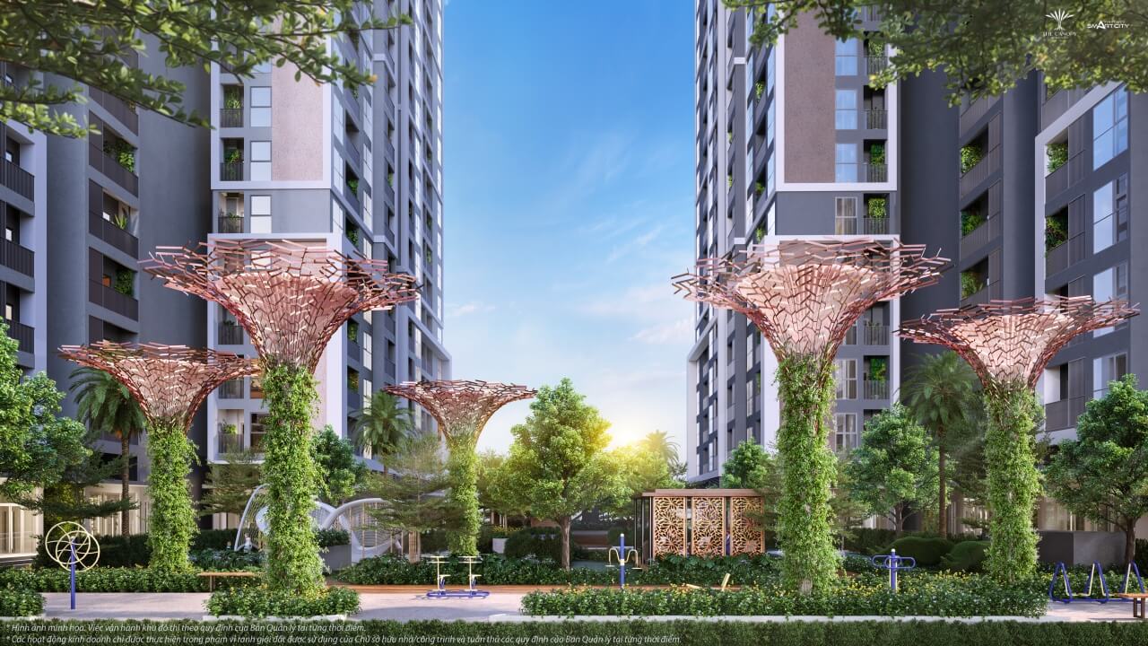 Không gian sống tại The Canopy Residences