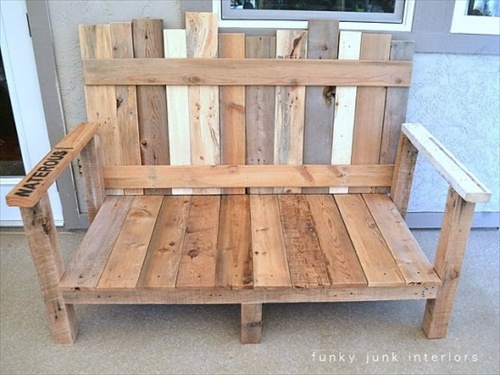 indoor wood bench plans