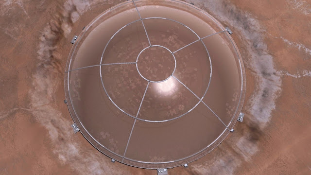 Mars city dome (from Martian Land)