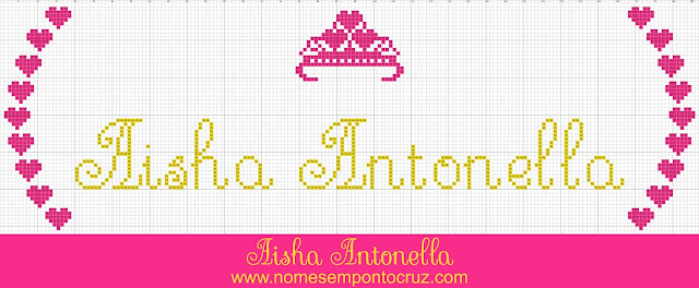Nome Aisha Antonella em Ponto Cruz