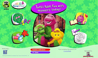 English learning blog: PBS Kids: Barney and Friends