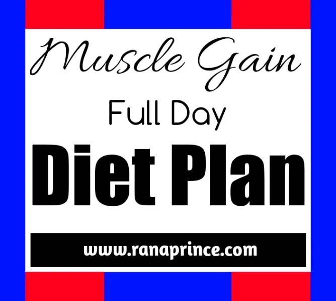 Muscle Gain Full Day Diet Plan