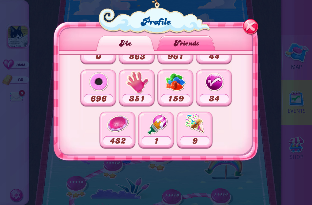 Candy Crush Saga level 14331-14420