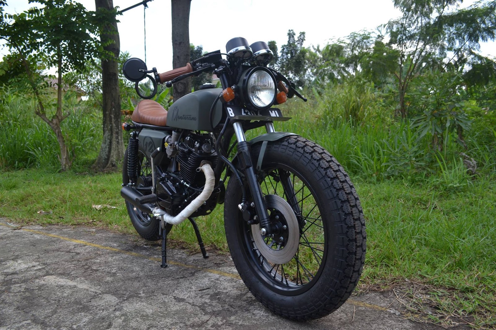 Koleksi Modifikasi Motor Gl 100 Cafe Racer Terbaru Dan Terlengkap