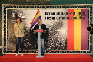 Acto por el Día de la II República celebrado por los socialistas de Barakaldo