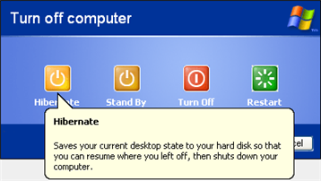 Computer Hibernate