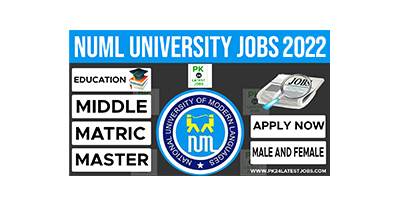 National University of Modern Languages NUML Jobs 2022