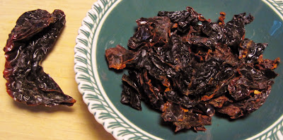 dried ancho chili peppers