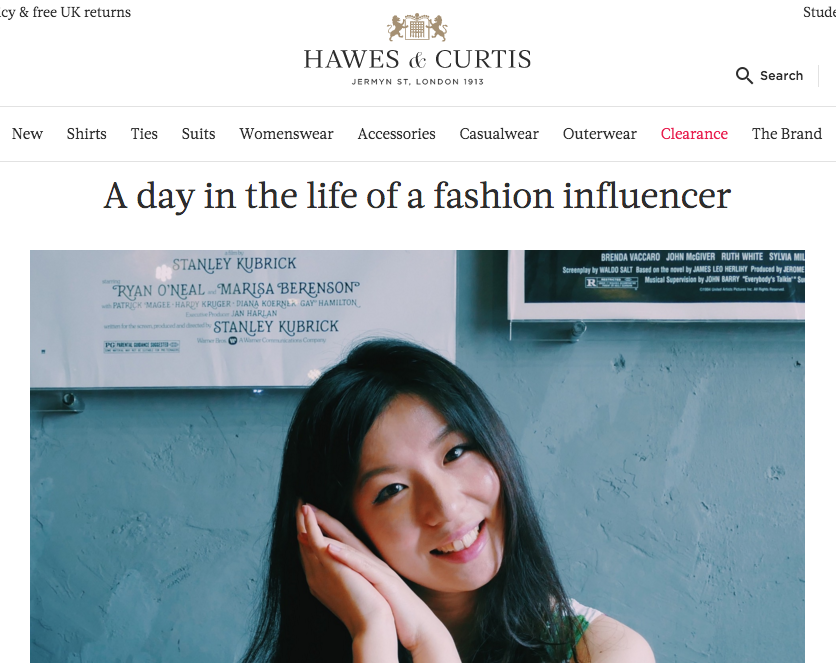 Read All About Me! My interview with Hawes & Curtis 