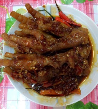 Resep Ceker Setan Super Pedas Spicy Level 5