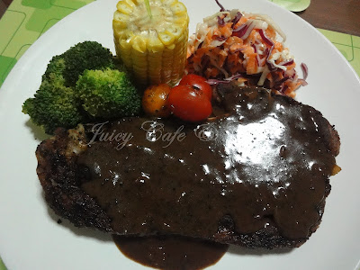 JUICY CAFE: LAMB CHOP BLACK PEPPER