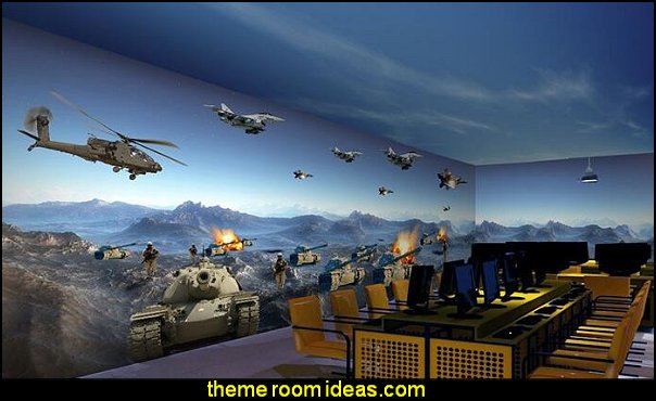 Aircraft Tanks Battlefield Large Mural  Army Theme bedrooms - Military bedrooms camouflage decorating  - Army Room Decor - Marines decor boys army rooms - Airforce Rooms - camo themed rooms - Uncle Sam Military home decor - military aircraft bedroom decorating ideas - boys army bedroom ideas - Military Soldier - Navy themed decorating