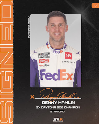 NASCAR's Denny Hamlin To Race In SRX Opener At Stafford.