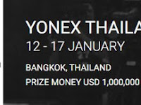 Yonex Thailand Open Badminton Tournament - 2021.