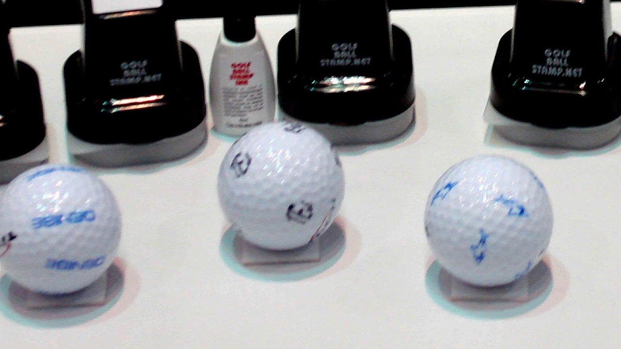 Stimpmeter - Golf Ball Stamps