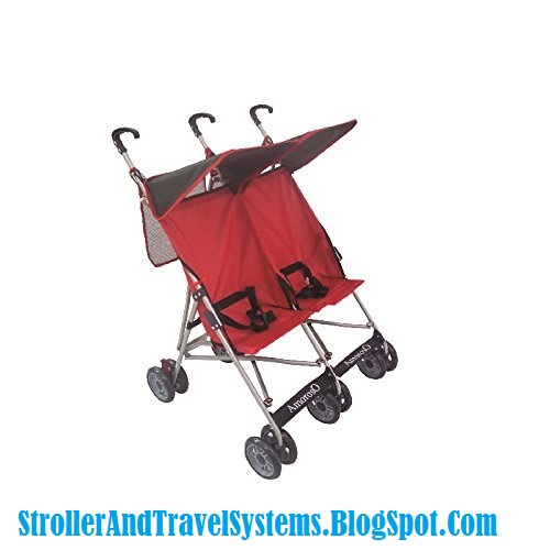 AMOROSO UMBRELLA TWIN BABY STROLLER REVIEW