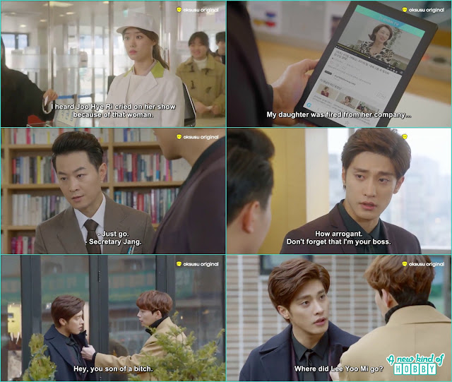 yoo mi went in hiding after she saw her mother on tv and everyone pointing at her - My Secret Romance: Episode 11 korean drama