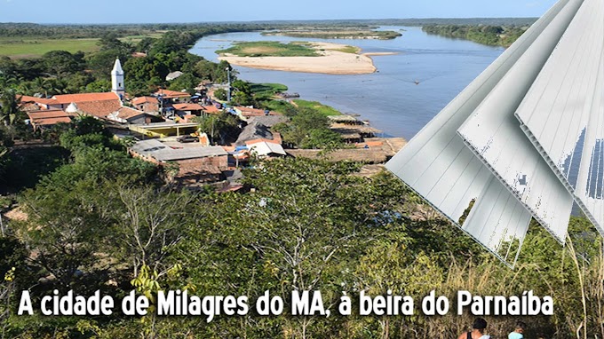 A cidade de Milagres do Maranhão vai ser coberta por Forro PVc.