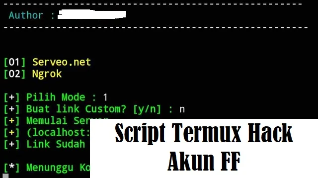 Script Termux Hack Akun FF