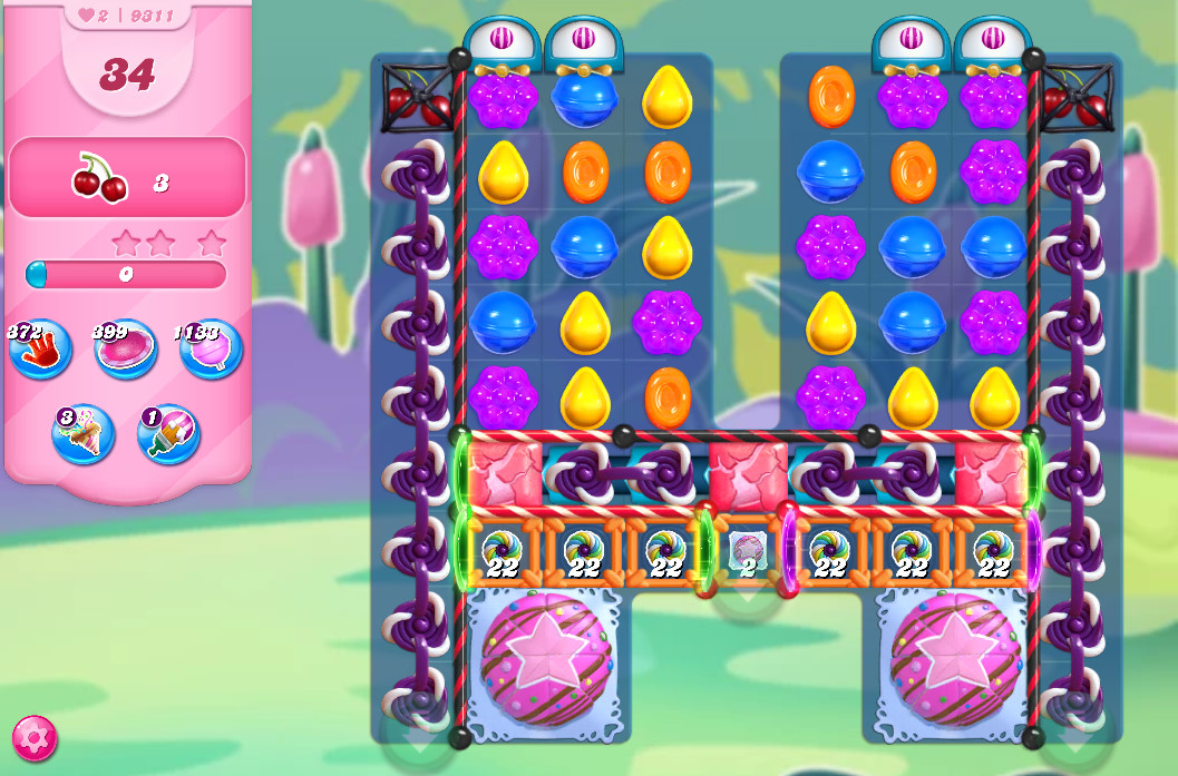 Candy Crush Saga level 9311