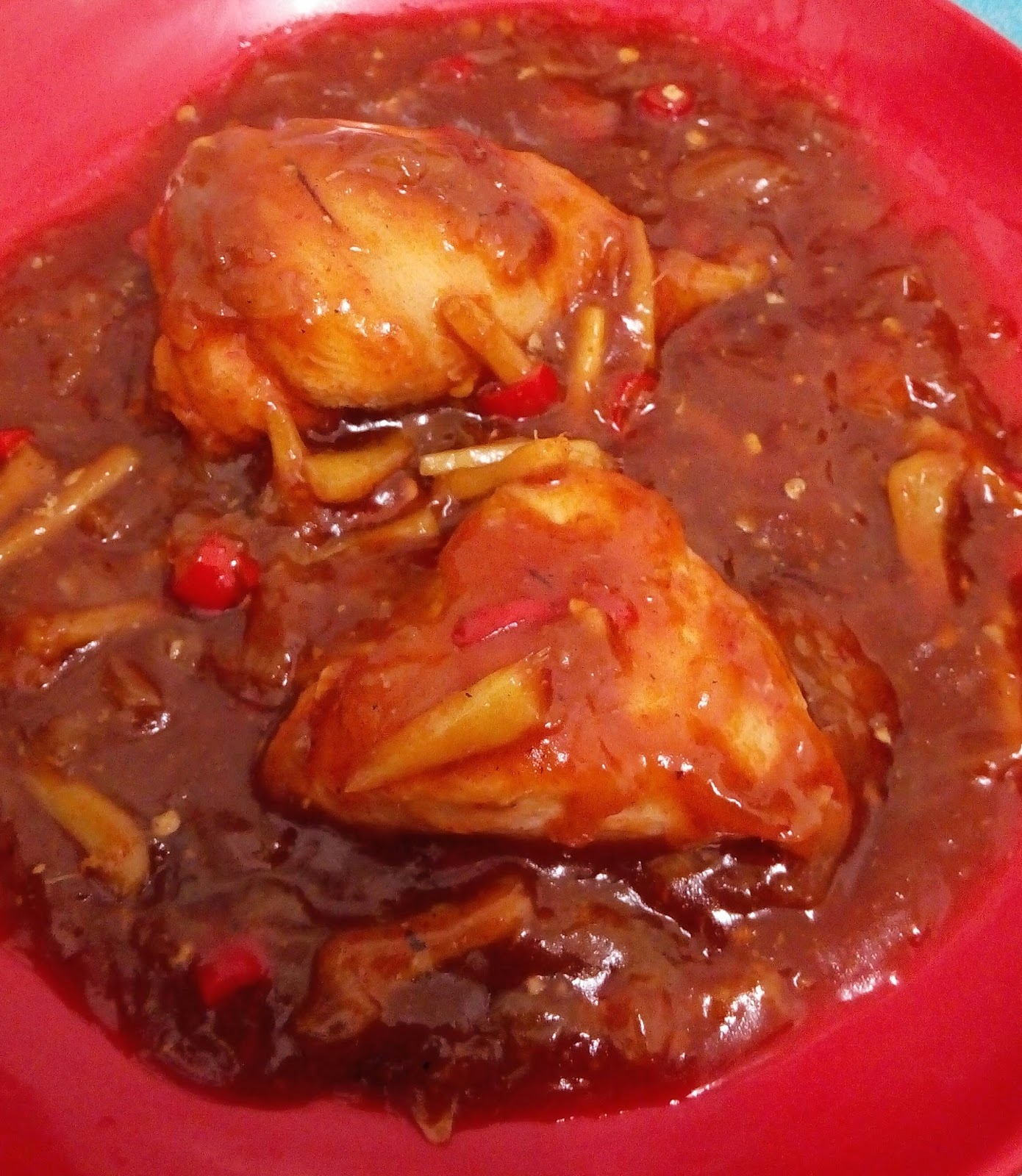 Resepi Chicken Grill Black Pepper Sauce - sixteenyn