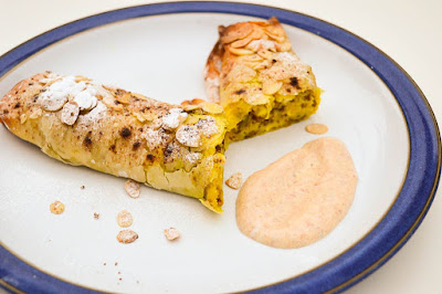 Crispy Moroccan Lamb Rolls