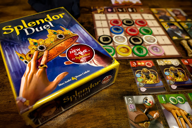 splendor duel board game 璀璨寶石 雙人版 桌遊