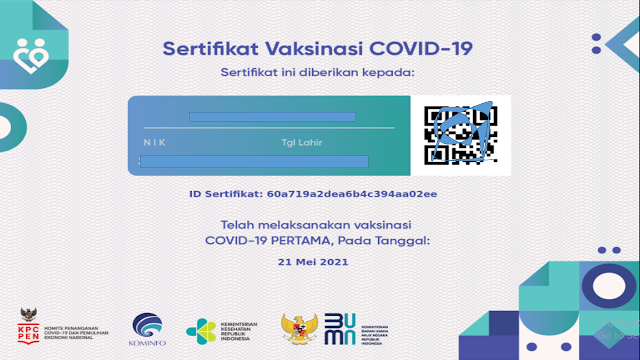 Cara Unduh Sertifikat Vaksin Covid-19