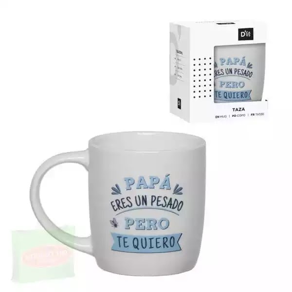 Papá eres un pesado pero te quiero