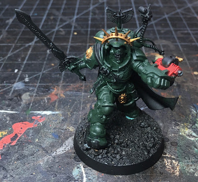 Dark Angels Captain/Master WIP