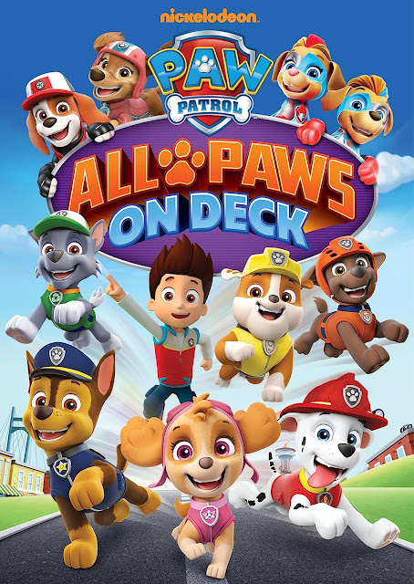 PAW Patrol: All Paws On Deck DVD cover art