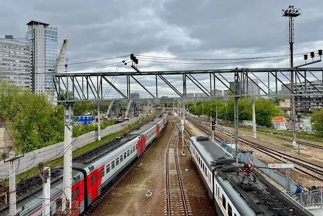 железнодорожная станция Москва-Товарная-Курская