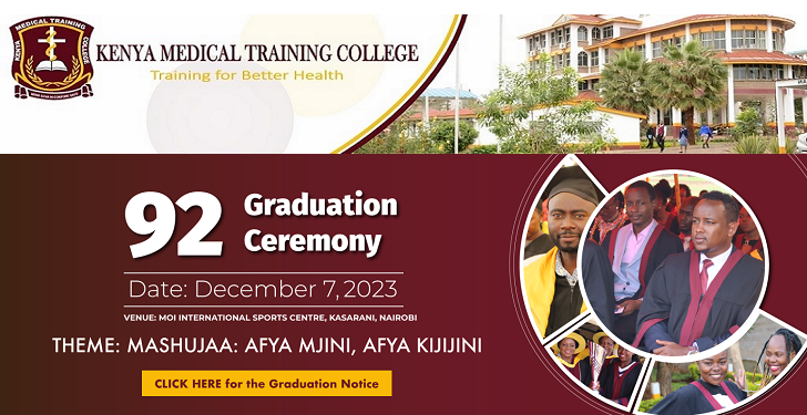 Kenya Medical Training College (KMTC) 92ND Graduation | List [PDF] | Ceremony