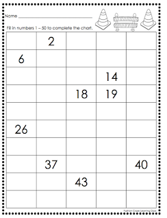 scaffolded hundreds chart